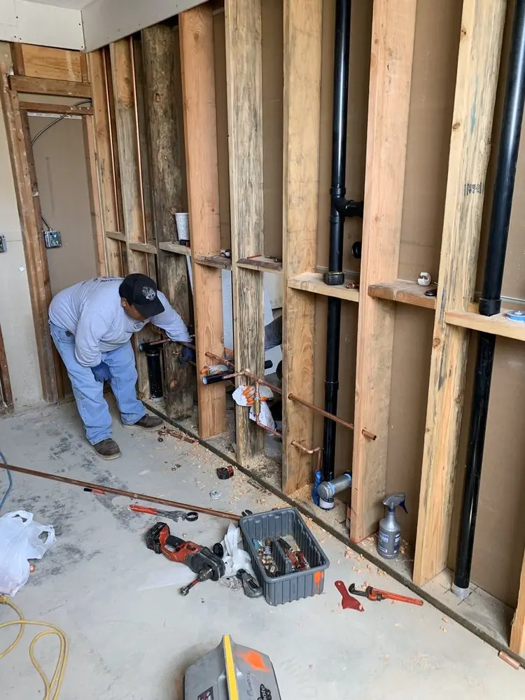 Commercial rough-in plumbing for Commercial Plumbing in Timber Ridge